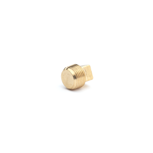 Plug, 3/8" NPT brass