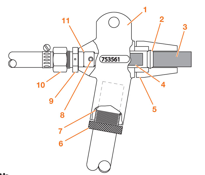 IL-885 MH-2 Guns Parts