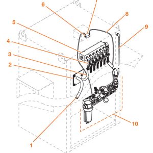 Adapter, 1/4" tube x 1/8" NPT 90º