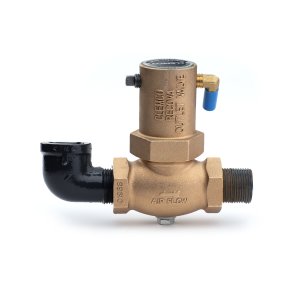 Valve, 1" outlet, piston-type