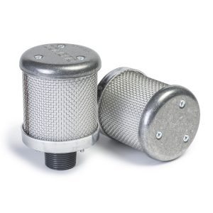 Muffler, blast machine exhaust