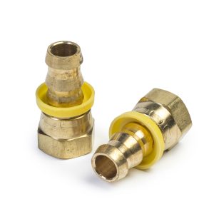 Fitting, 1/2" swivel & barb