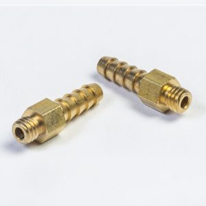 Adaptor,10-32 thread x 1/8" barb w/ o-ring