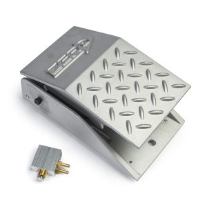 Foot pedal assembly less tubing