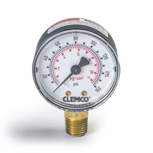 Gauge, 1/4" NPT 0-30 psi