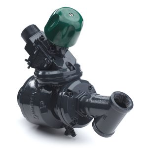 Valve, abrasive metering, AQV grit w/ftgs