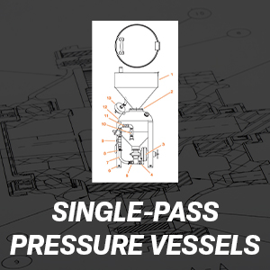 Single-Pass Pressure Vessel Spare Parts